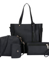 Bag Sets Ladies Leather Zipper Large Bags for Women