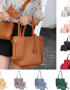 Bag Sets Ladies Leather Zipper Large Bags for Women