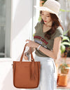 Bag Sets Ladies Leather Zipper Large Bags for Women