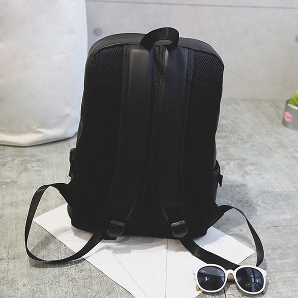 Aelicy Men's  Leather Backpack