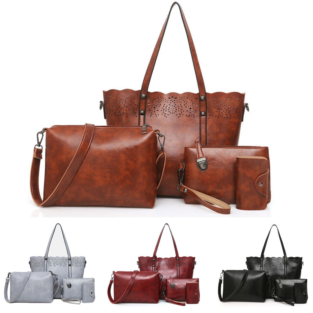 Bag Sets Leather Large for Women