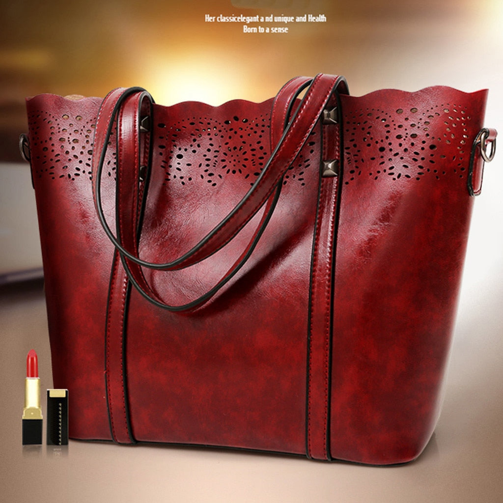 Bag Sets Leather Large for Women