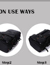 50L Waterproof Travel Backpack Men