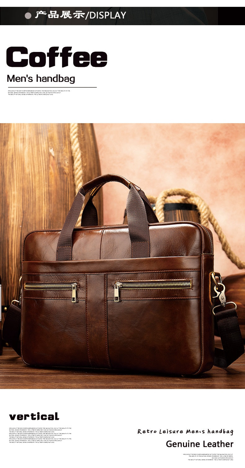 Luxury Leather Briefcase