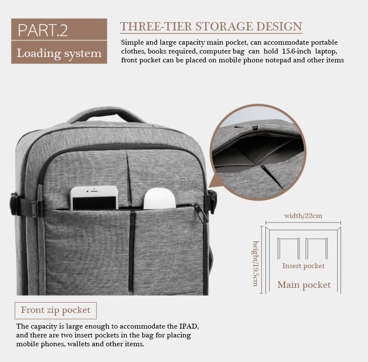 CAI Travel Bag Men's