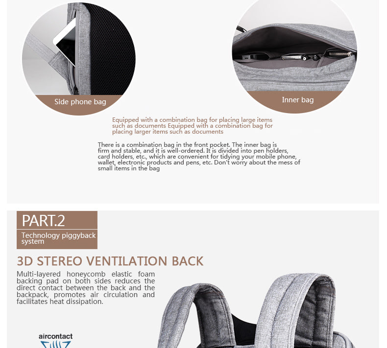 High Capacity Style Backpack