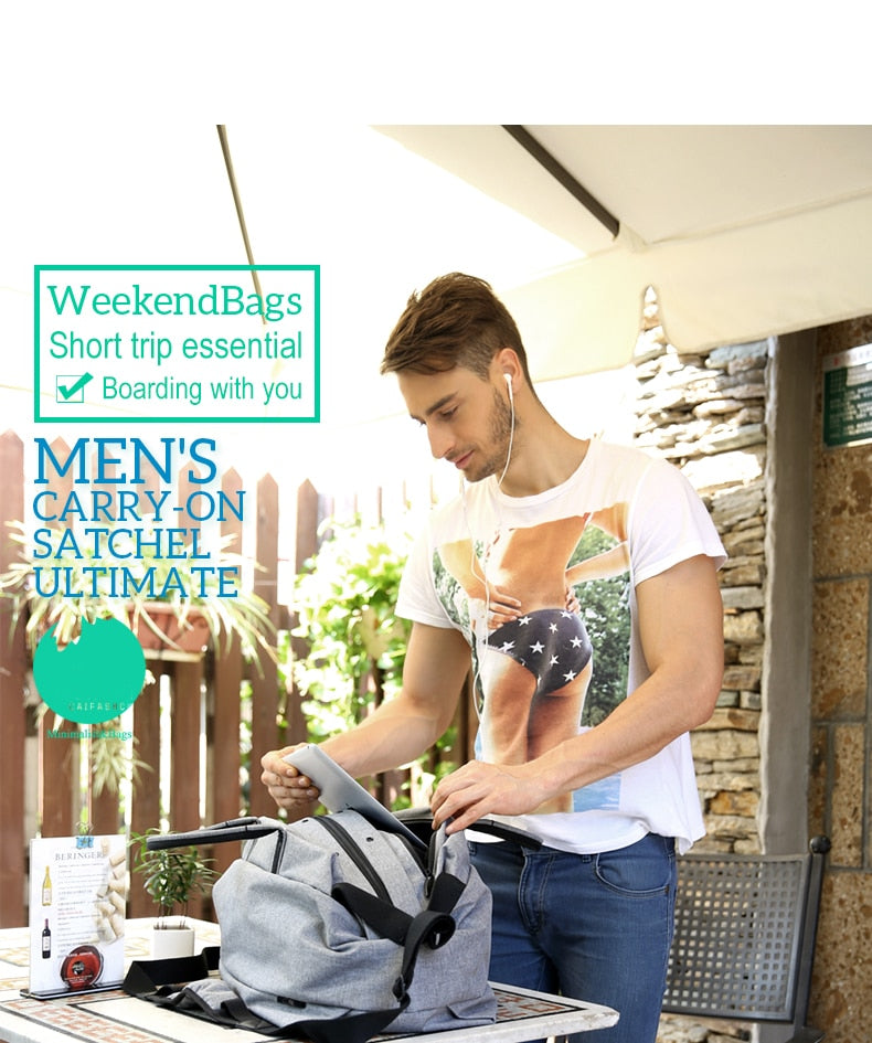 Business Trip Duffle Folding Bags