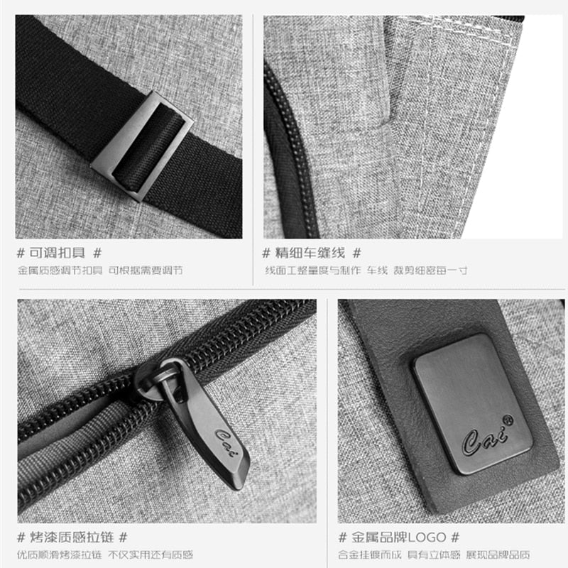 Waterproof Business Mens Bags