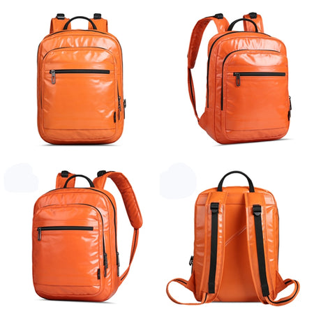 PU Leather Female Backpack