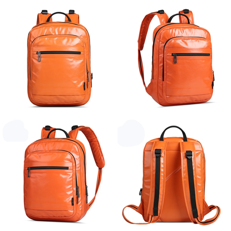 PU Leather Female Backpack