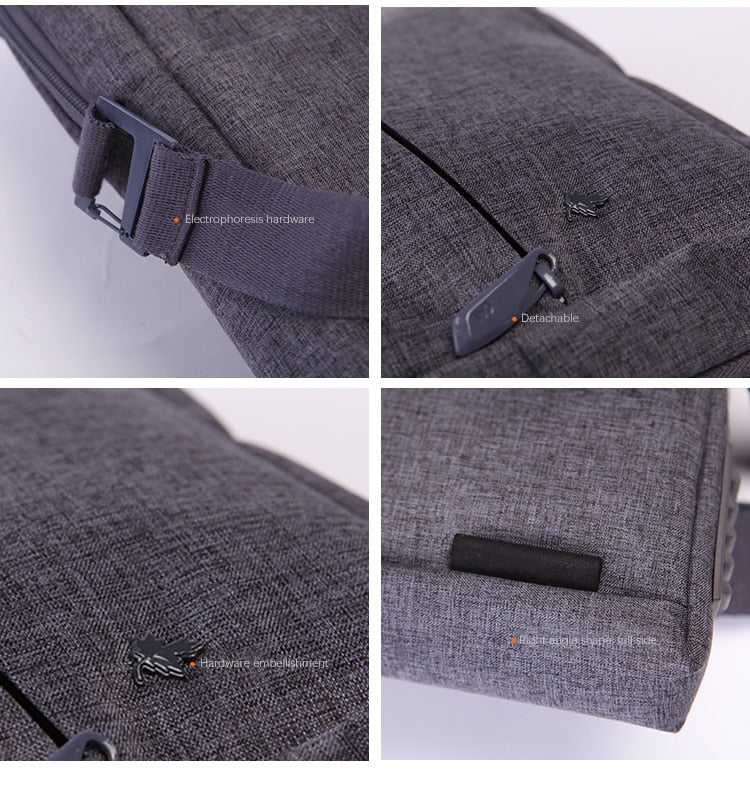 CAI 32cm Men Shoulder Bag