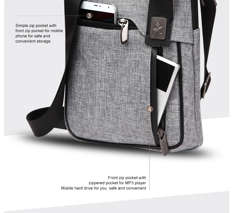 Casual Style Mens Bags
