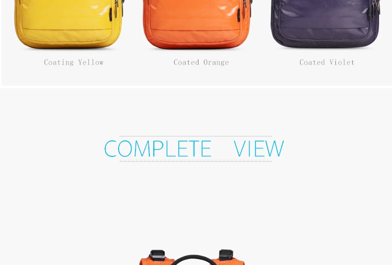 PU Leather Female Backpack