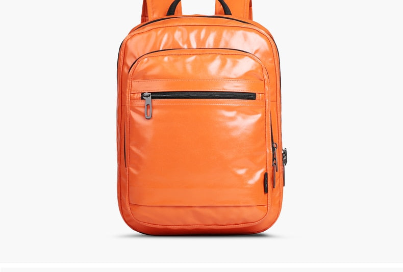 PU Leather Female Backpack