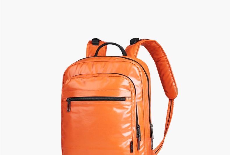 PU Leather Female Backpack