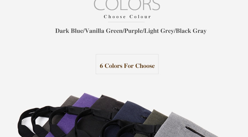 CAI 14 Inch Laptop Men Briefcase