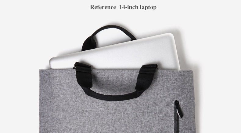CAI 14 Inch Laptop Men Briefcase