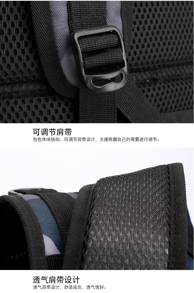 Camouflage Simple High Capacity Bags