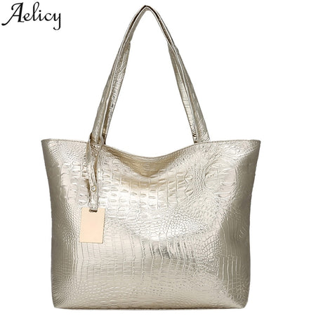 Crocodile Pattern Large Capacity Bags