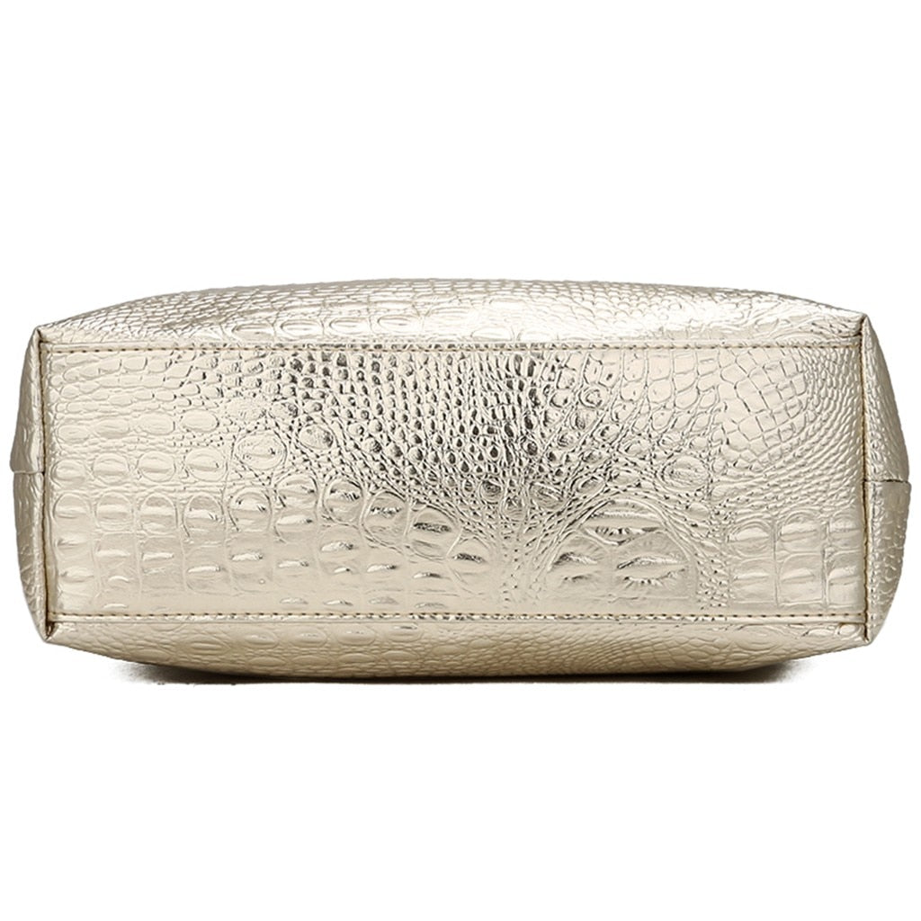 Crocodile Pattern Large Capacity Bags