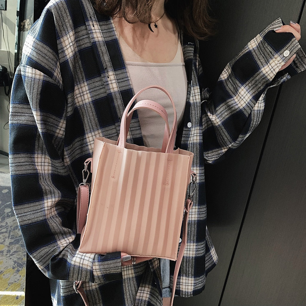 Wave Pattern New Women Shoulder  Bag