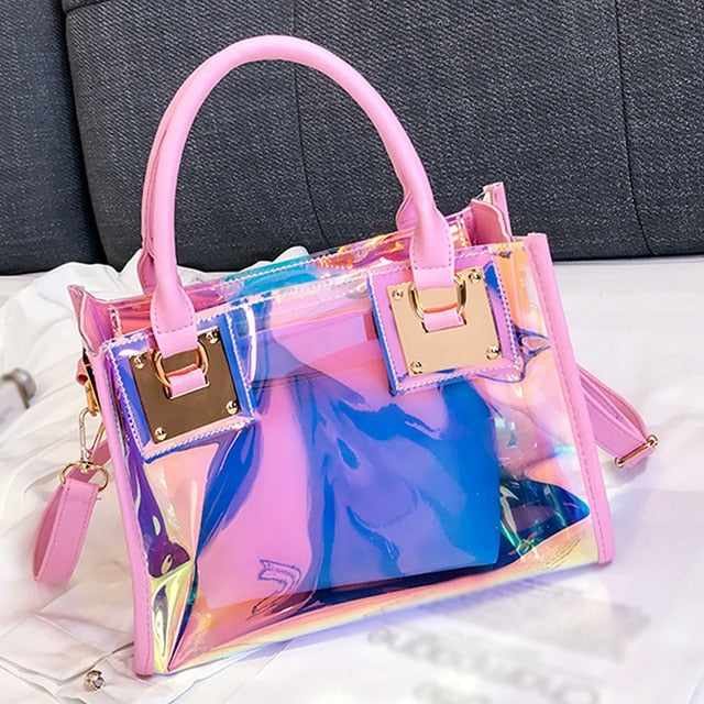 Trend Woman Transparent Handbag