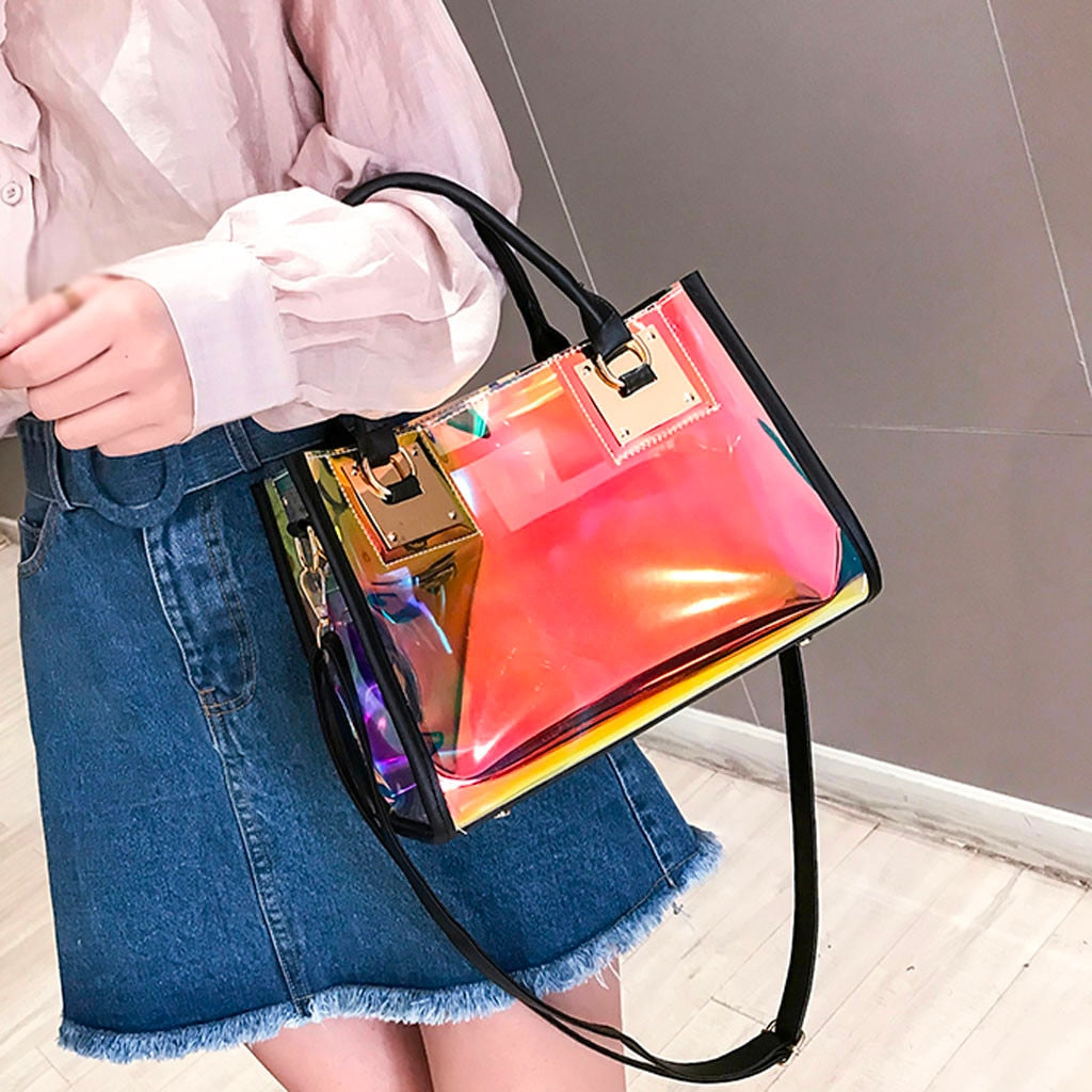 Trend Woman Transparent Handbag