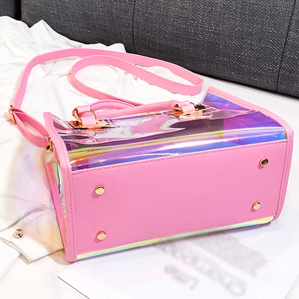 Trend Woman Transparent Handbag