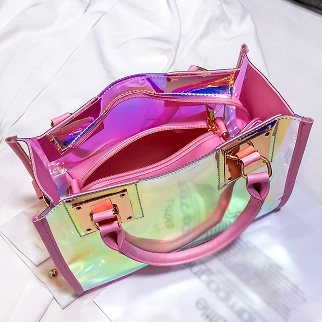 Trend Woman Transparent Handbag