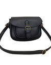 Vintage PU Leather Flap Style Shoulder Bag