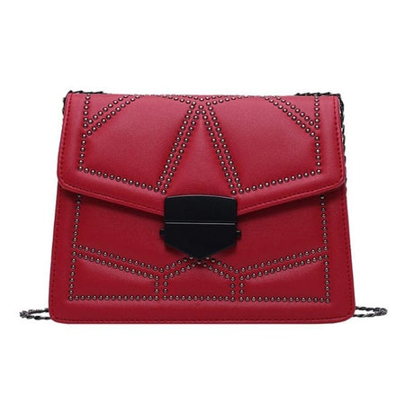 Rivet Chain Shoulder Bags