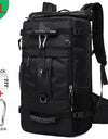 50L Waterproof Travel Backpack Men