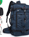 50L Waterproof Travel Backpack Men