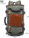 50L Waterproof Travel Backpack Men