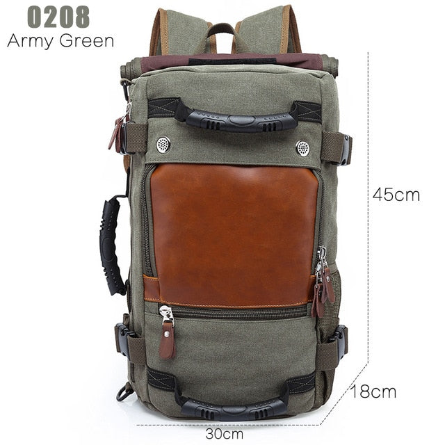 50L Waterproof Travel Backpack Men