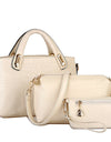 Luxury 3 Pcs/set Women Handbags & Purses Large