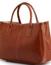 Simple Leather Large Cacity Handbag