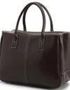 Simple Leather Large Cacity Handbag