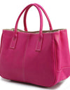 Simple Leather Large Cacity Handbag