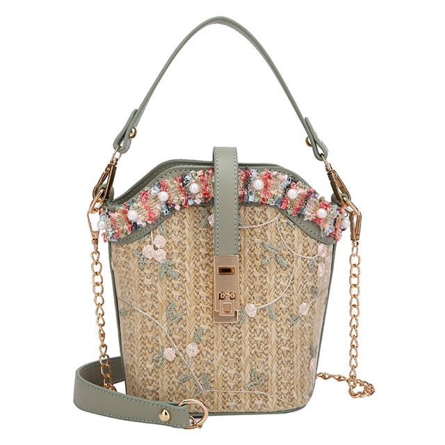 Pearli Straw Bags For Women