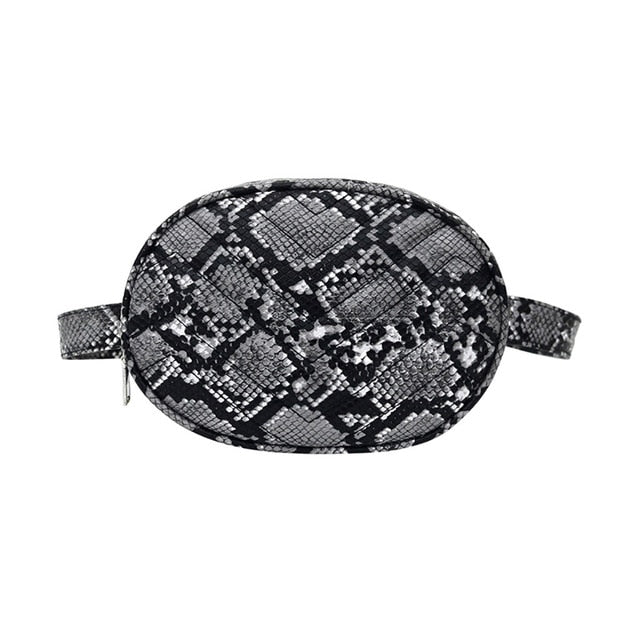 Snake Pattern Chain Casual Bags