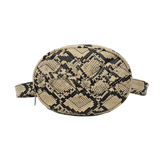 Snake Pattern Chain Casual Bags