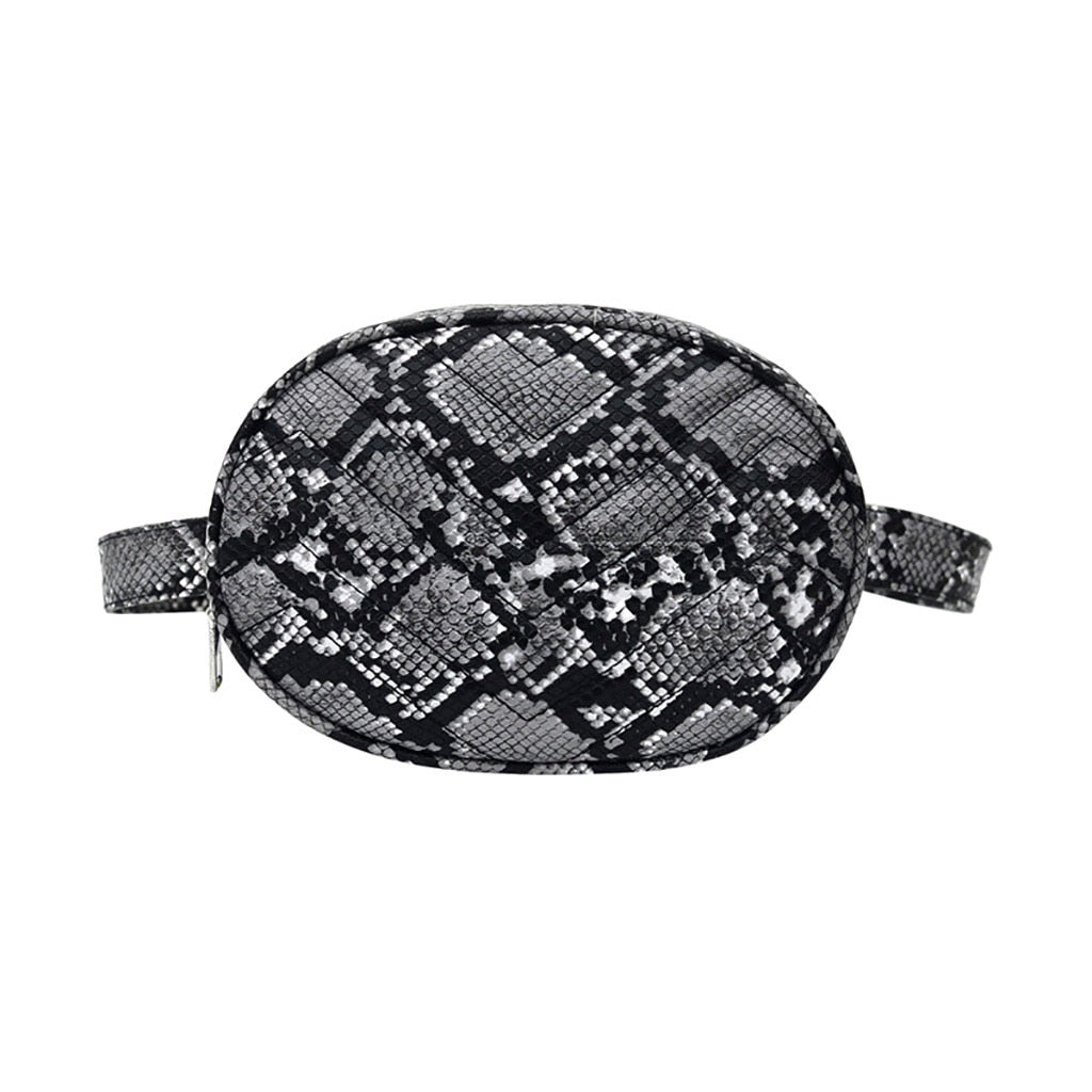 Snake Pattern Chain Casual Bags