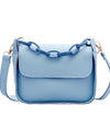 Solid Color Small PU Leather Shoulder Bags