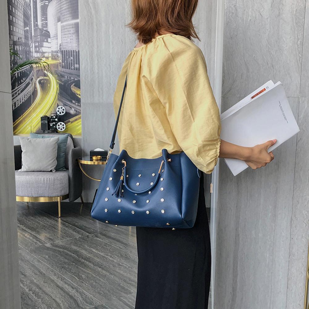 Bags Sets Pearls Luxury Designer Leather