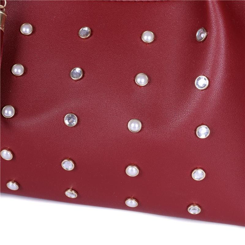 Bags Sets Pearls Luxury Designer Leather