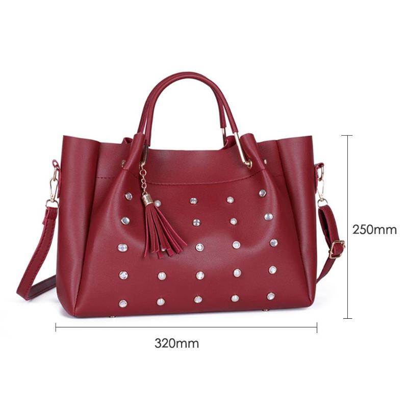 Bags Sets Pearls Luxury Designer Leather