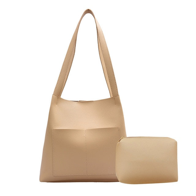 Fashion Shoulder Bag Sets Large Capacity