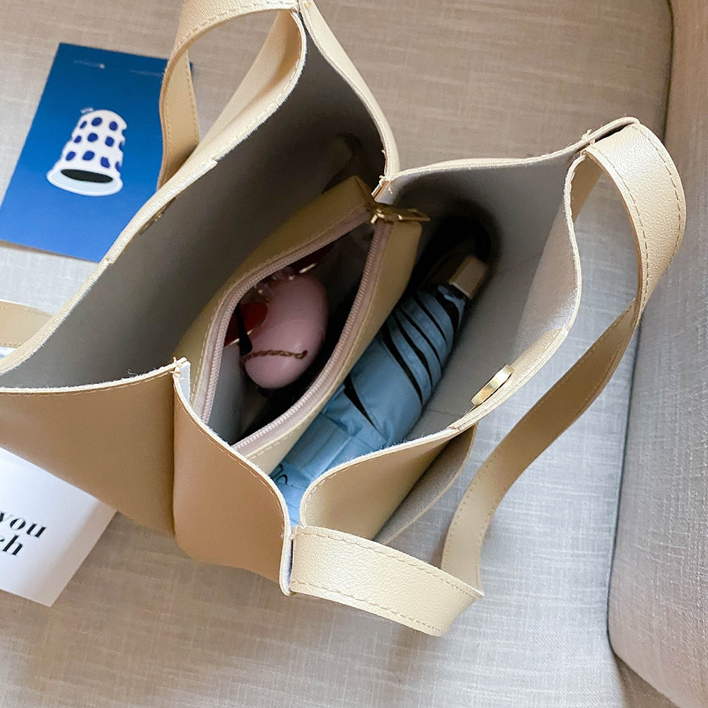 Fashion Shoulder Bag Sets Large Capacity