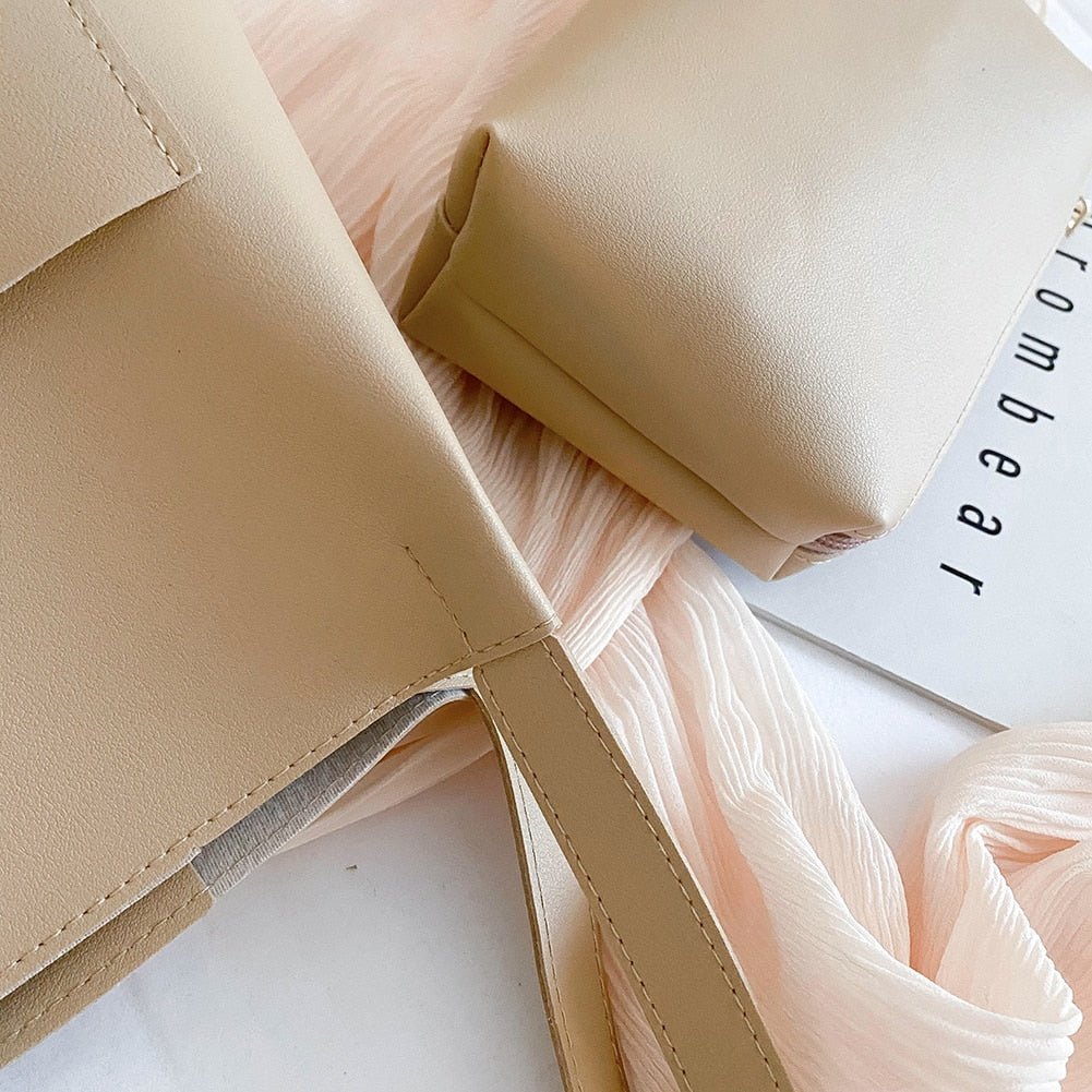 Fashion Shoulder Bag Sets Large Capacity